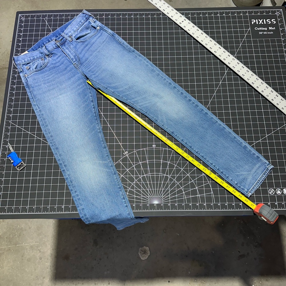 J. Crew Men’s 484 Light Blue Slim Jeans
